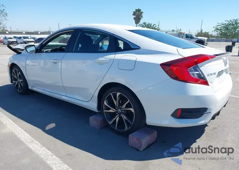 2019 Honda Civic Sport from USA, damaged, VIN 2HGFC2F88KH581273
